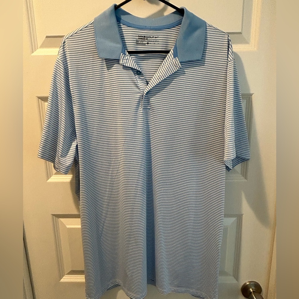 Men’s Nike Carolina Blue golf shirt